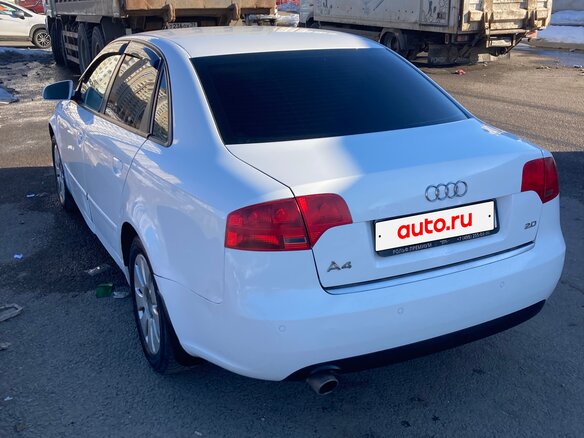 2007 Audi A4 III (B7), белый, 560000 рублей - вид 7