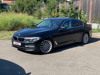 2018 BMW 5 серии 520d VII (G30/G31/G38), чёрный, 2165000 рублей, вид 3