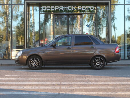 2014 Lada (ВАЗ) Priora I Рестайлинг, коричневый, 585000 рублей, вид 2