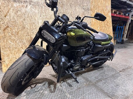 2022 Harley-Davidson Sportster S, зелёный, 1850000 рублей, вид 2
