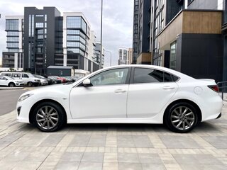 2012 Mazda 6 II (GH) Рестайлинг, белый, 980000 рублей, вид 4