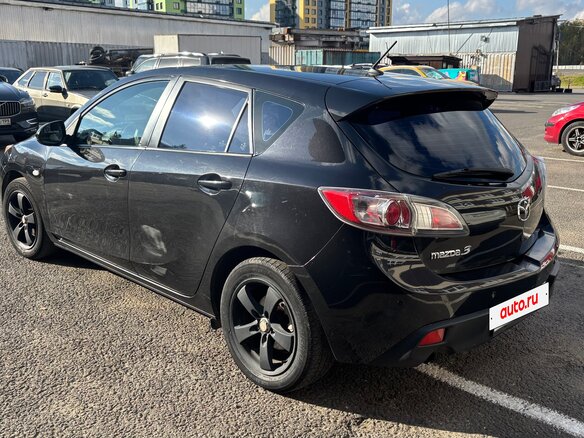 2010 Mazda 3 II (BL), чёрный, 750000 рублей - вид 8