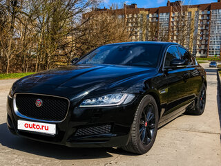 2016 Jaguar XF II, чёрный, 2250000 рублей, вид 1