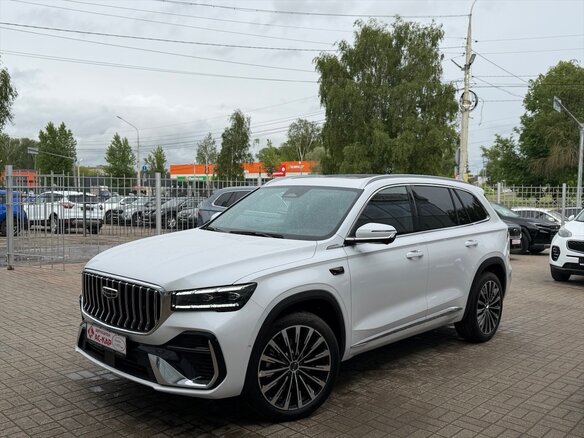 2025 Geely Monjaro (Xingyue L) I Рестайлинг 2 (China Market), белый - вид 1