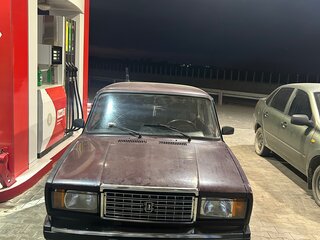 2008 Lada (ВАЗ) 2107, красный, 135000 рублей, вид 2