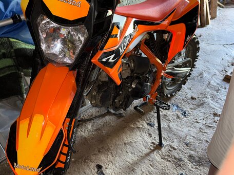 2025 Motoland SX 140E, оранжевый, 80000 рублей, вид 1