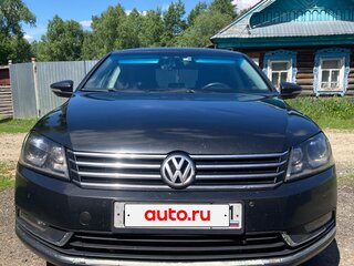 2012 Volkswagen Passat B7, чёрный, 950000 рублей, вид 1