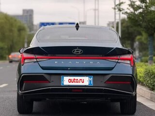 2023 Hyundai Elantra VII (CN7) Рестайлинг, синий, 1356000 рублей, вид 4