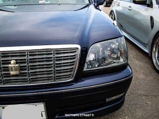 2003 Toyota Crown XI (S170), синий, 1000000 рублей, вид 3