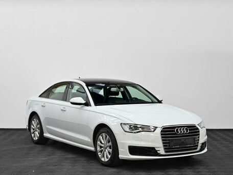 2015 Audi A6 IV (C7) Рестайлинг, белый, 2165000 рублей, вид 1