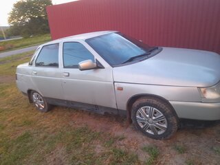 1999 Lada (ВАЗ) 2110, серебристый, 90000 рублей, вид 2