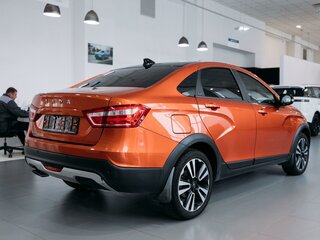 2021 Lada (ВАЗ) Vesta Cross I, оранжевый, 1249000 рублей, вид 5