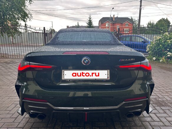 2022 BMW 4 серии M440i xDrive G22, G23, G26, зелёный, 8200000 рублей - вид 3