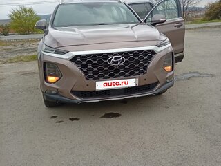 2020 Hyundai Santa Fe IV (China Market), коричневый, 3100000 рублей, вид 3