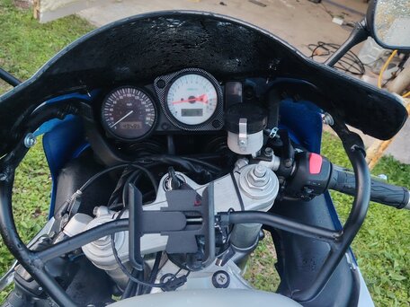 1997 Suzuki GSX-R 750, синий, 300000 рублей, вид 1