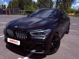 2022 BMW X6 40i III (G06), синий, 10000000 рублей, вид 1
