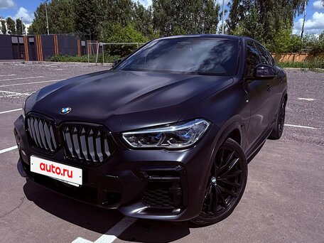 2022 BMW X6 40i III (G06), синий, 10000000 рублей, вид 1
