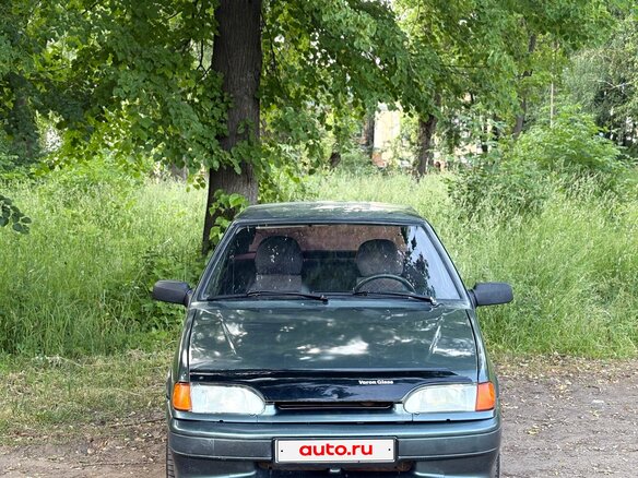 2007 Lada (ВАЗ) 2114, серый - вид 1