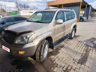 2005 Toyota Land Cruiser Prado 4-speed 120 Series, бежевый, 1390000 рублей, вид 2