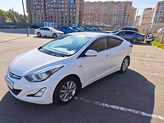 2014 Hyundai Elantra V (MD), белый, 1300000 рублей, вид 1
