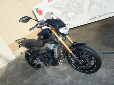 2014 Yamaha MT-09 (FZ-09), фиолетовый, 630000 рублей, вид 1
