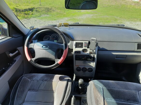 2010 Lada (ВАЗ) Priora I, красный, 320000 рублей - вид 14