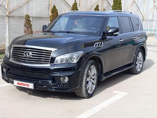 2013 Infiniti QX56 II, чёрный, 2380000 рублей, вид 1