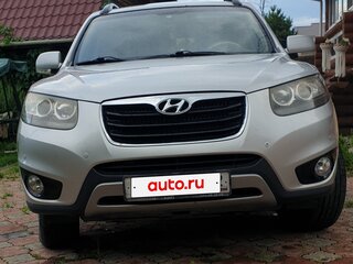 2012 Hyundai Santa Fe II Рестайлинг, серебристый, 1520000 рублей, вид 4
