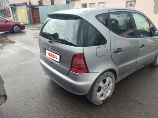 1999 Mercedes-Benz A-Класс 160 I (W168), серебристый, 190000 рублей, вид 4
