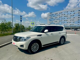 2015 Nissan Patrol VI (Y62) Рестайлинг, белый, 2750000 рублей, вид 1