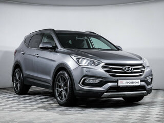 2016 Hyundai Santa Fe III Рестайлинг, серый, 2119000 рублей, вид 3