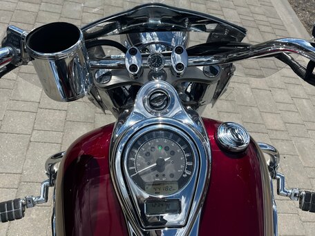 2009 Kawasaki VN1700 Vulcan, красный, 580000 рублей, вид 5
