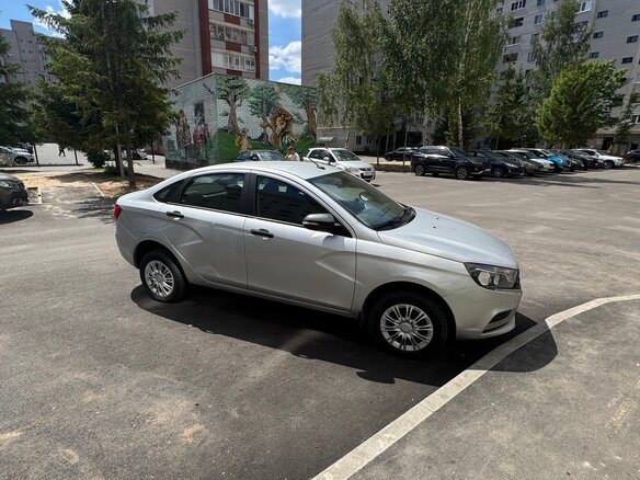 2019 Lada (ВАЗ) Vesta I, серый - вид 2