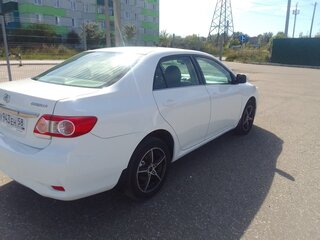 2012 Toyota Corolla X (E140, E150) Рестайлинг, белый, 770000 рублей, вид 4