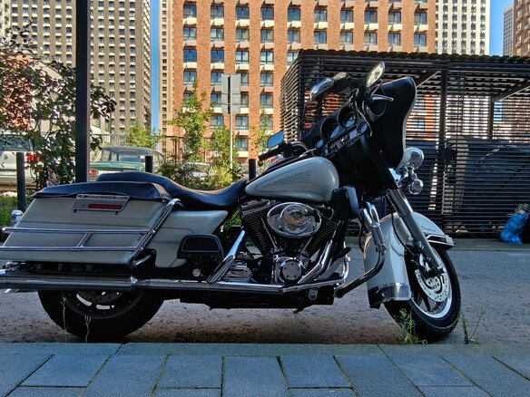2003 Harley-Davidson Electra Glide, белый, 550000 рублей - вид 5