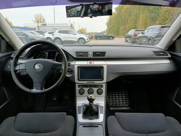 2008 Volkswagen Passat B6, чёрный - вид 13