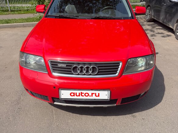 2001 Audi A6 allroad I (C5), красный, 950000 рублей
