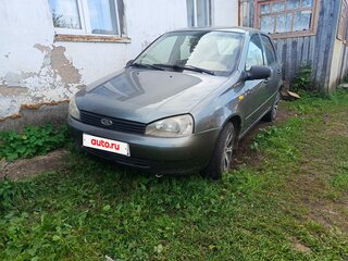 2007 Lada (ВАЗ) Kalina I, серый, 115000 рублей, вид 1