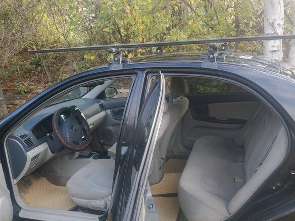 2006 Kia Cerato I, чёрный, 280000 рублей - вид 4