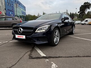 2015 Mercedes-Benz CLS 350 BlueTEC II (C218) Рестайлинг, синий, 2770000 рублей, вид 1