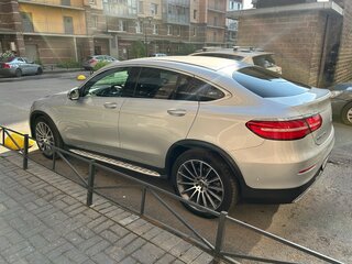 2018 Mercedes-Benz GLC Coupe 250 d I (C253), серебристый, 3900000 рублей, вид 5