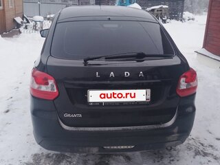 2018 Lada (ВАЗ) Granta I Рестайлинг, чёрный, 510000 рублей, вид 3