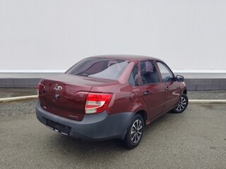 2012 Lada (ВАЗ) Granta I, красный, 279000 рублей, вид 3