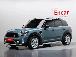 2021 Mini Countryman Cooper II Рестайлинг, синий, 1650000 рублей, вид 1