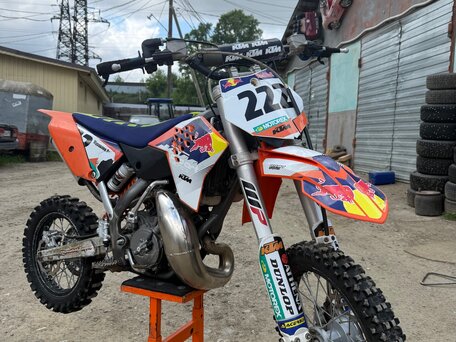 2014 KTM 65 SX, оранжевый, 120000 рублей, вид 5
