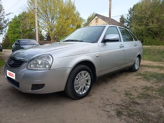 2013 Lada (ВАЗ) Priora I Рестайлинг, серебристый, 475000 рублей, вид 3