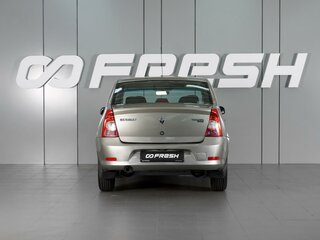 2011 Renault Logan I Рестайлинг, бежевый, 590000 рублей, вид 4
