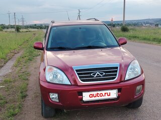 2012 Chery Tiggo (T11) I, красный, 460000 рублей, вид 3