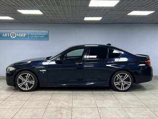 2014 BMW 5 серии 520i VI (F10/F11/F07) Рестайлинг, синий, 2270000 рублей, вид 4