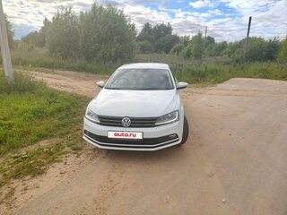 2017 Volkswagen Jetta VI Рестайлинг, белый, 1120000 рублей, вид 2